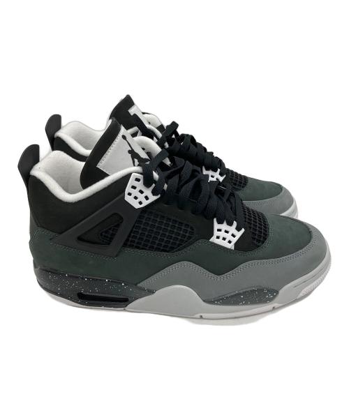 NIKE（ナイキ）NIKE (ナイキ) AIR JORDAN 4 RETRO　スニーカー ブラック×ホワイト サイズ:28cmの古着・服飾アイテム
