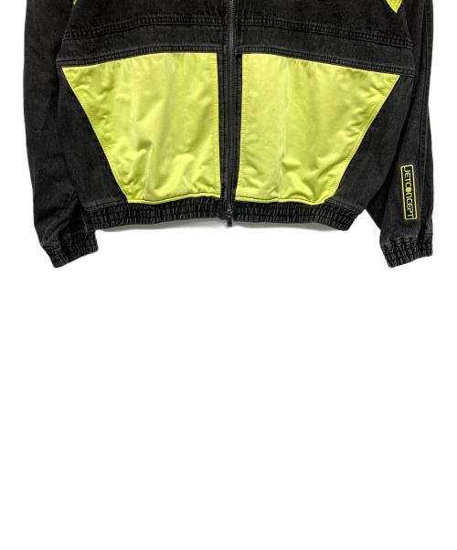 adidas（アディダス）adidas (アディダス) MOTO DENIM JACKET ブラック サイズ:XLの古着・服飾アイテム