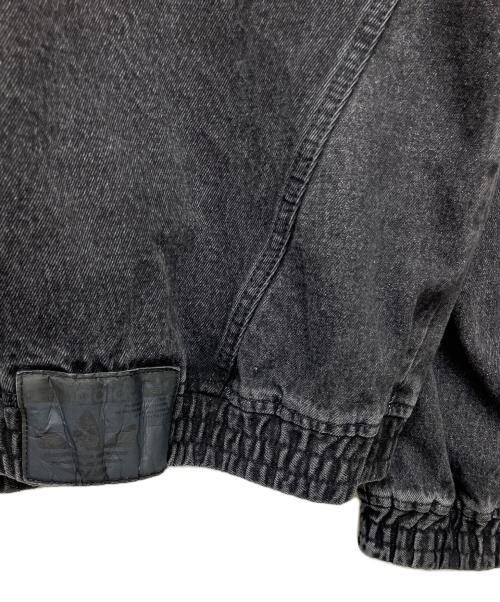 adidas（アディダス）adidas (アディダス) MOTO DENIM JACKET ブラック サイズ:XLの古着・服飾アイテム