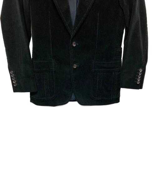 GUCCI（グッチ）GUCCI (グッチ) テーラードジャケット ブラック サイズ:48Rの古着・服飾アイテム