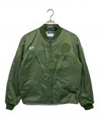 DIMIXDIMIX）の古着「フィンランド軍　MA-1ジャケット」｜グリーン