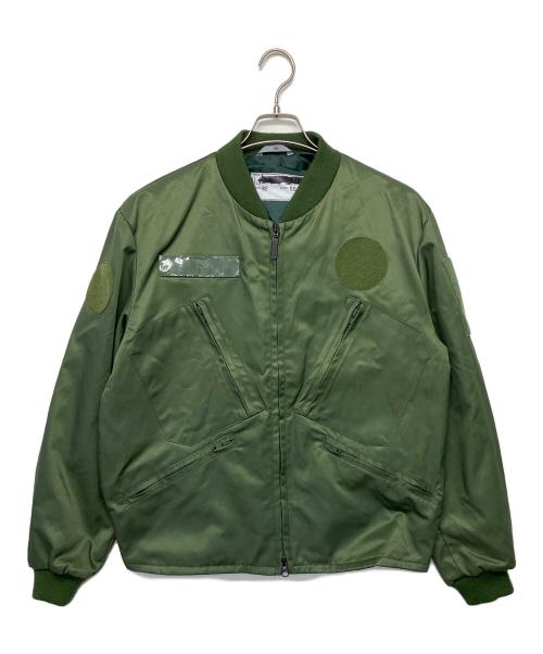 DIMIX（DIMIX）DIMIX (DIMIX) フィンランド軍　MA-1ジャケット グリーン サイズ:Lの古着・服飾アイテム
