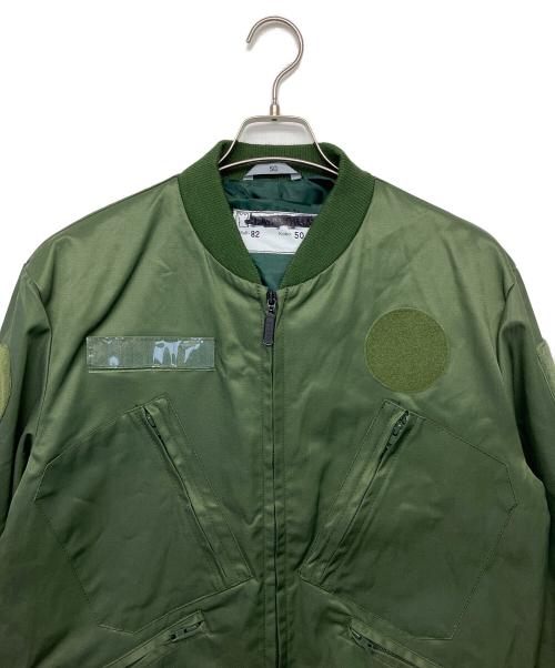 DIMIX（DIMIX）DIMIX (DIMIX) フィンランド軍　MA-1ジャケット グリーン サイズ:Lの古着・服飾アイテム