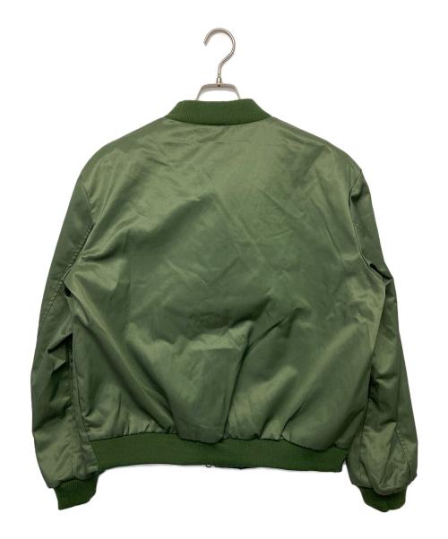 DIMIX（DIMIX）DIMIX (DIMIX) フィンランド軍　MA-1ジャケット グリーン サイズ:Lの古着・服飾アイテム