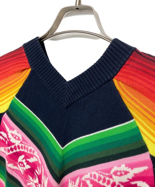 sacai（サカイ）sacai (サカイ) 半袖ワンピース マルチカラー サイズ:1の古着・服飾アイテム