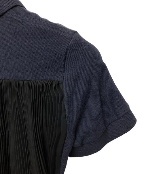 sacai（サカイ）sacai (サカイ) FRED PERRY (フレッドペリー) ポロシャツ　2013年販売モデル ネイビー サイズ:36の古着・服飾アイテム