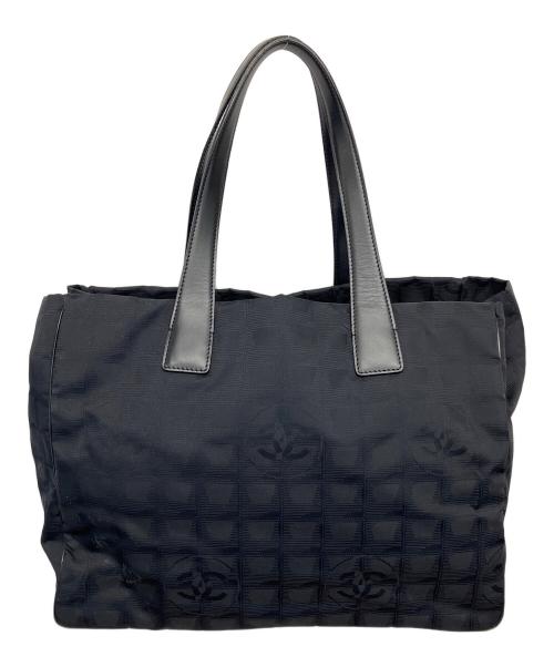 CHANEL（シャネル）CHANEL (シャネル) ニュートラベルライン ハンドバッグ ブラックの古着・服飾アイテム