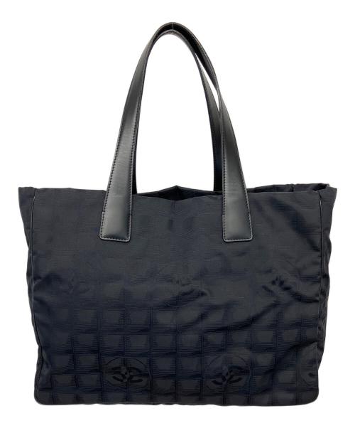 CHANEL（シャネル）CHANEL (シャネル) ニュートラベルライン ハンドバッグ ブラックの古着・服飾アイテム