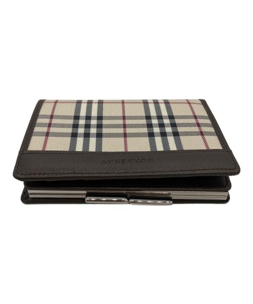 BURBERRY（バーバリー）BURBERRY (バーバリー) 2つ折り財布 ベージュの古着・服飾アイテム