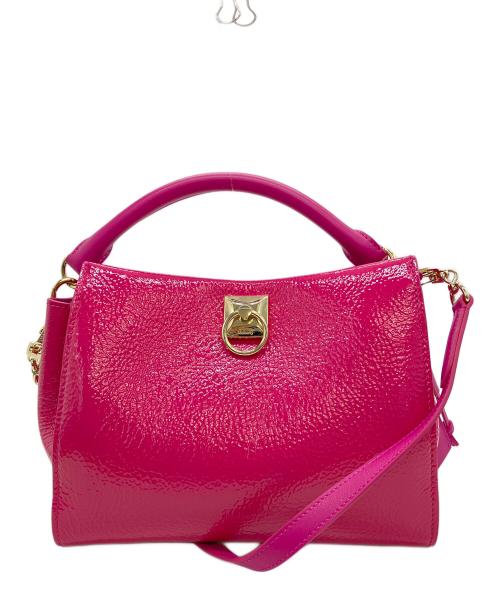 MULBERRY（マルベリー）MULBERRY (マルベリー) 2WAYバッグ ピンクの古着・服飾アイテム