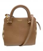 BURBERRYバーバリー）の古着「Small Banwell Tote Bag」｜ベージュ