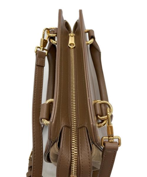 BURBERRY（バーバリー）BURBERRY (バーバリー) Small Banwell Tote Bag ベージュの古着・服飾アイテム