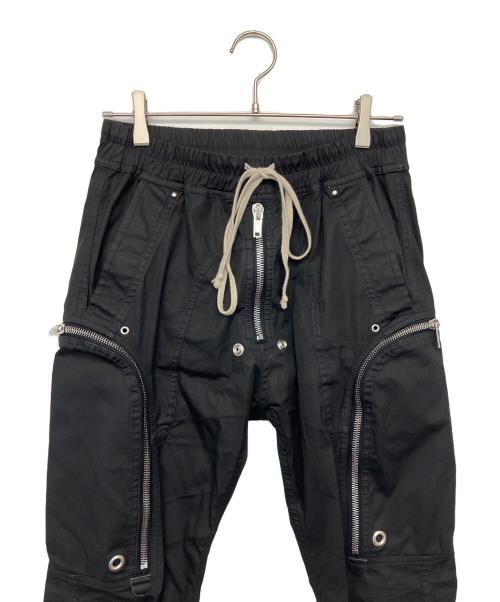 RICK OWENS（リックオウエンス）RICK OWENS (リックオウエンス) カーゴパンツ 24SS ブラック サイズ:46の古着・服飾アイテム