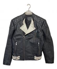 MCQ（マックキュー）の古着「ライダースジャケット ALEXANDER McQUEEN」｜ブラック