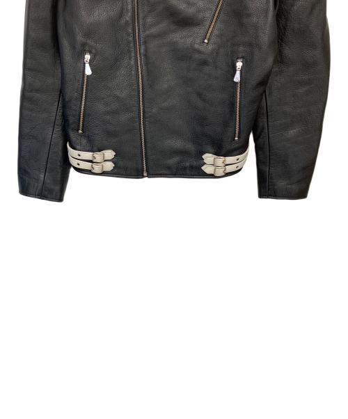 MCQ（マックキュー）MCQ (マックキュー) ライダースジャケット ALEXANDER McQUEEN ブラック サイズ:IT54の古着・服飾アイテム
