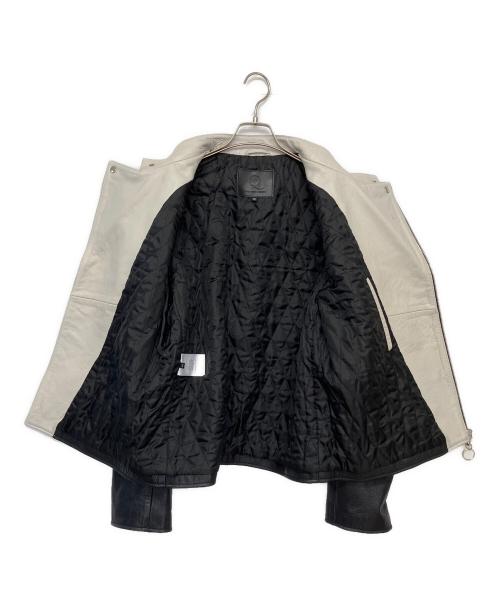 MCQ（マックキュー）MCQ (マックキュー) ライダースジャケット ALEXANDER McQUEEN ブラック サイズ:IT54の古着・服飾アイテム