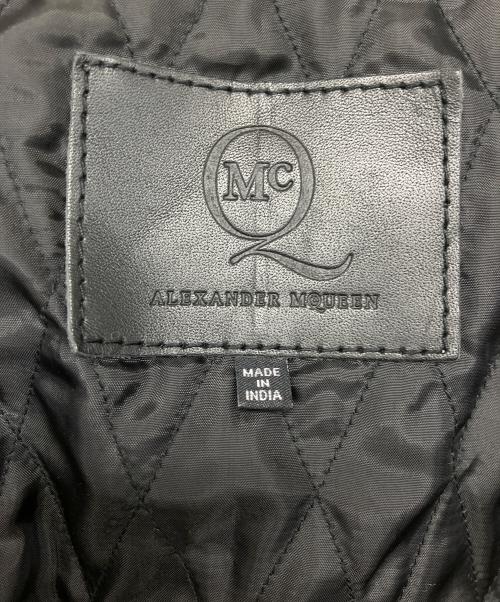 MCQ（マックキュー）MCQ (マックキュー) ライダースジャケット ALEXANDER McQUEEN ブラック サイズ:IT54の古着・服飾アイテム