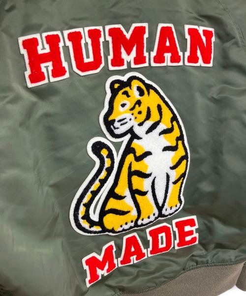 HUMAN MADE（ヒューマンメイド）HUMAN MADE (ヒューマンメイド) N2 Flight Jacket 	2017AW オリーブ サイズ:Sの古着・服飾アイテム