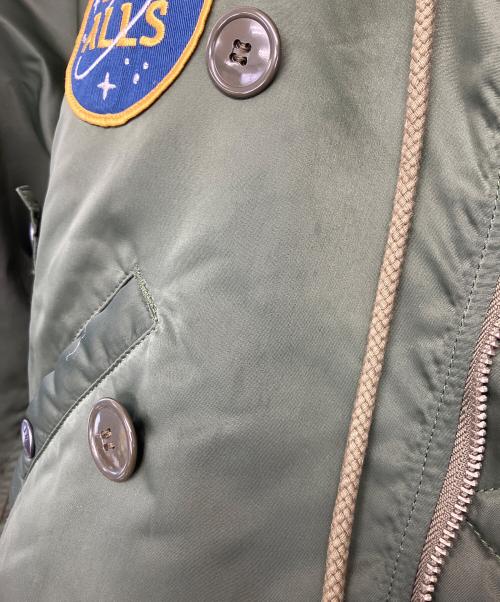 HUMAN MADE（ヒューマンメイド）HUMAN MADE (ヒューマンメイド) N2 Flight Jacket 	2017AW オリーブ サイズ:Sの古着・服飾アイテム