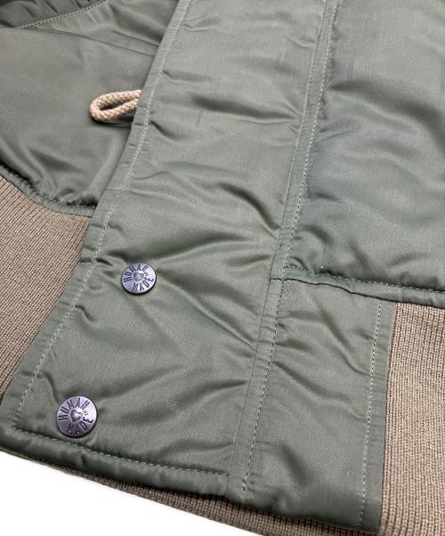 HUMAN MADE（ヒューマンメイド）HUMAN MADE (ヒューマンメイド) N2 Flight Jacket 	2017AW オリーブ サイズ:Sの古着・服飾アイテム