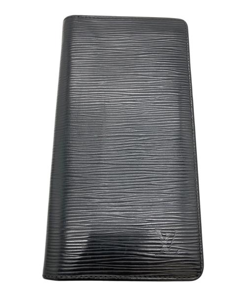 LOUIS VUITTON（ルイ ヴィトン）LOUIS VUITTON (ルイ ヴィトン) エピ ポルトフォイユ ブラザ 2つ折り財布 ブラックの古着・服飾アイテム