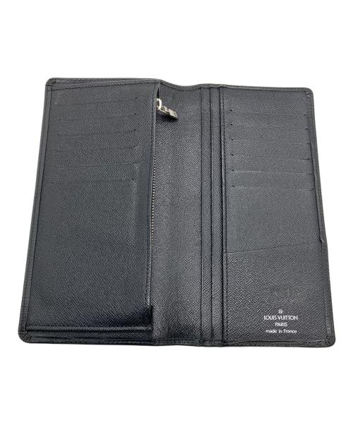 LOUIS VUITTON（ルイ ヴィトン）LOUIS VUITTON (ルイ ヴィトン) エピ ポルトフォイユ ブラザ 2つ折り財布 ブラックの古着・服飾アイテム