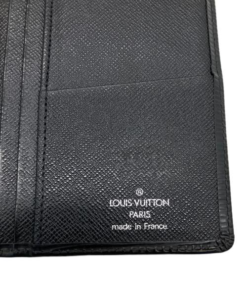 LOUIS VUITTON（ルイ ヴィトン）LOUIS VUITTON (ルイ ヴィトン) エピ ポルトフォイユ ブラザ 2つ折り財布 ブラックの古着・服飾アイテム