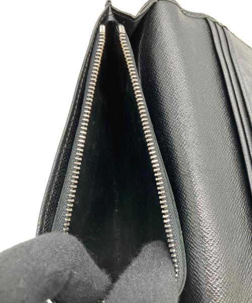 LOUIS VUITTON（ルイ ヴィトン）LOUIS VUITTON (ルイ ヴィトン) エピ ポルトフォイユ ブラザ 2つ折り財布 ブラックの古着・服飾アイテム