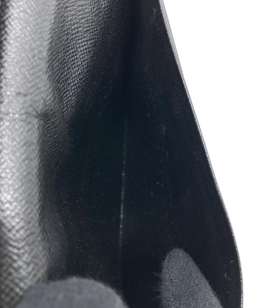 LOUIS VUITTON（ルイ ヴィトン）LOUIS VUITTON (ルイ ヴィトン) エピ ポルトフォイユ ブラザ 2つ折り財布 ブラックの古着・服飾アイテム