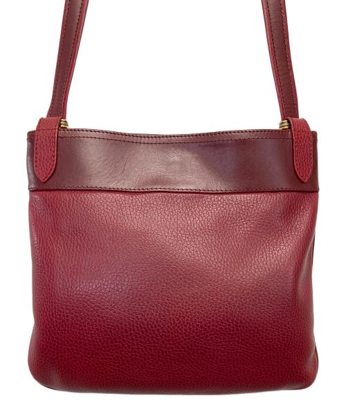Cartier（カルティエ）Cartier (カルティエ) マストライン ショルダーバッグ ボルドーの古着・服飾アイテム