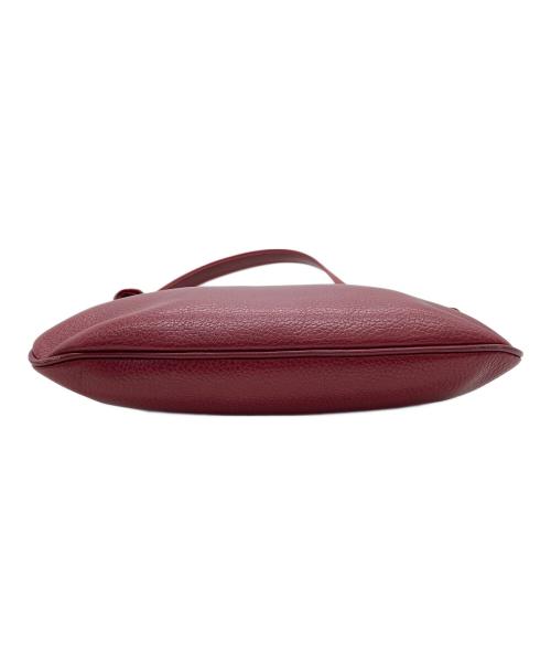 Cartier（カルティエ）Cartier (カルティエ) マストライン ショルダーバッグ ボルドーの古着・服飾アイテム