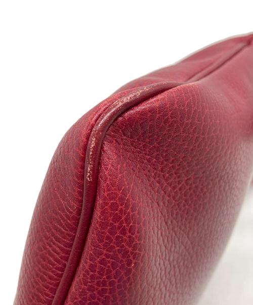 Cartier（カルティエ）Cartier (カルティエ) マストライン ショルダーバッグ ボルドーの古着・服飾アイテム