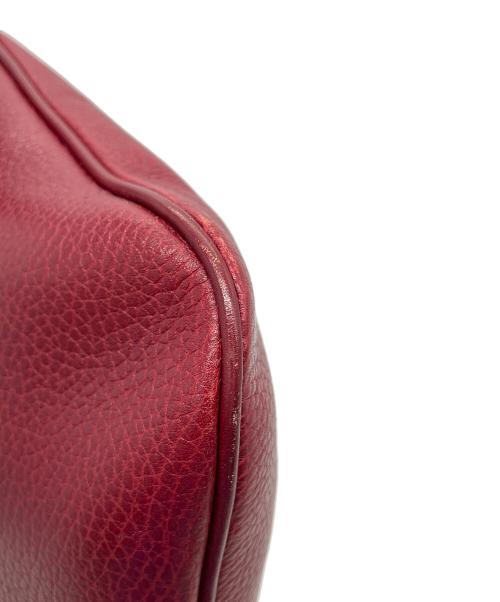 Cartier（カルティエ）Cartier (カルティエ) マストライン ショルダーバッグ ボルドーの古着・服飾アイテム