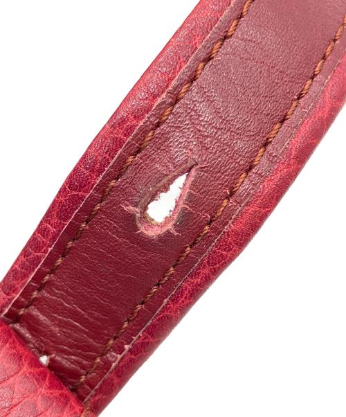 Cartier（カルティエ）Cartier (カルティエ) マストライン ショルダーバッグ ボルドーの古着・服飾アイテム