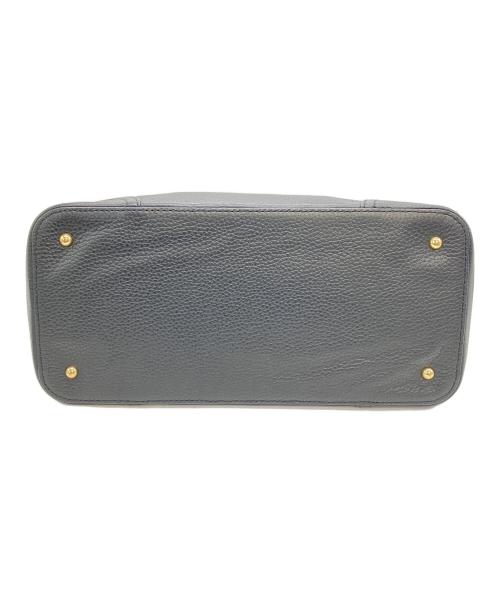 RALPH LAUREN（ラルフローレン）RALPH LAUREN (ラルフローレン) ハンドバッグ ブラックの古着・服飾アイテム