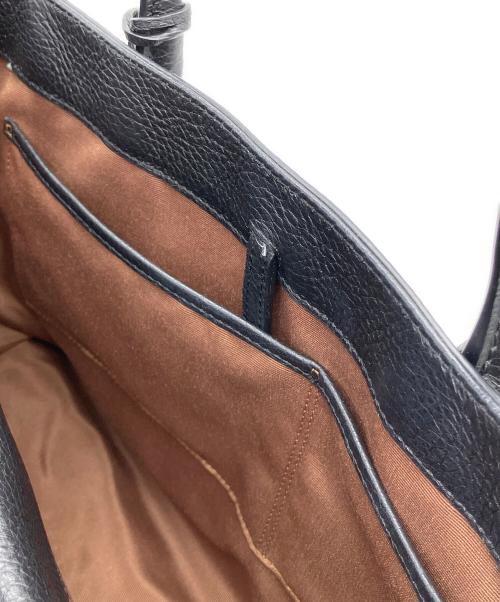 RALPH LAUREN（ラルフローレン）RALPH LAUREN (ラルフローレン) ハンドバッグ ブラックの古着・服飾アイテム