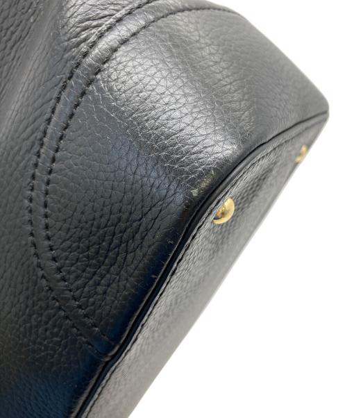 RALPH LAUREN（ラルフローレン）RALPH LAUREN (ラルフローレン) ハンドバッグ ブラックの古着・服飾アイテム