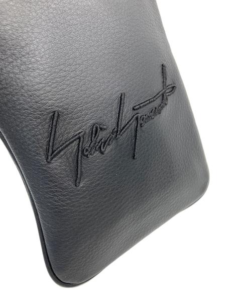 discord Yohji Yamamoto（ディスコード ヨウジヤマモト）discord Yohji Yamamoto (ディスコード ヨウジヤマモト) Signature pouch sacoche ブラックの古着・服飾アイテム