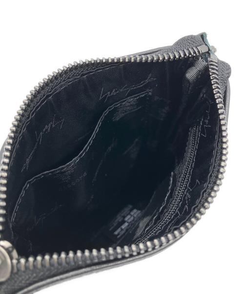 discord Yohji Yamamoto（ディスコード ヨウジヤマモト）discord Yohji Yamamoto (ディスコード ヨウジヤマモト) Signature pouch sacoche ブラックの古着・服飾アイテム