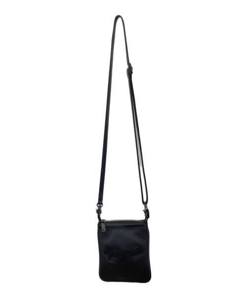 discord Yohji Yamamoto（ディスコード ヨウジヤマモト）discord Yohji Yamamoto (ディスコード ヨウジヤマモト) Signature pouch sacoche ブラックの古着・服飾アイテム