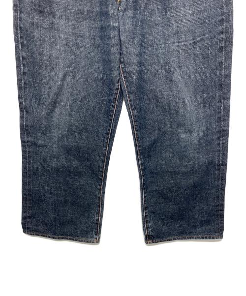 EVISU（エヴィス）EVISU (エヴィス) クロップドデニムパンツ インディゴ サイズ:32の古着・服飾アイテム