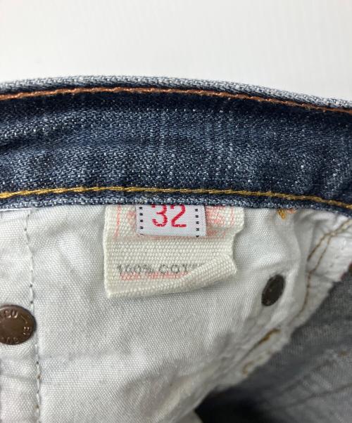 EVISU（エヴィス）EVISU (エヴィス) クロップドデニムパンツ インディゴ サイズ:32の古着・服飾アイテム