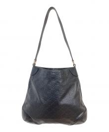 GUCCI（グッチ）の古着「グッチシマ ショルダーバッグ」｜ブラック