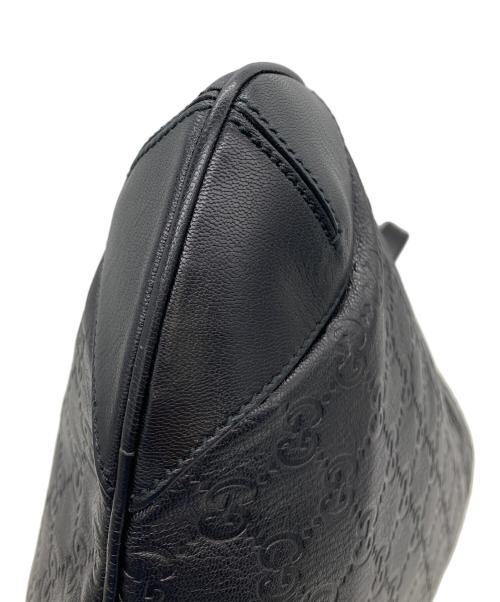 GUCCI（グッチ）GUCCI (グッチ) グッチシマ ショルダーバッグ ブラックの古着・服飾アイテム