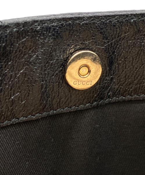 GUCCI（グッチ）GUCCI (グッチ) グッチシマ ショルダーバッグ ブラックの古着・服飾アイテム