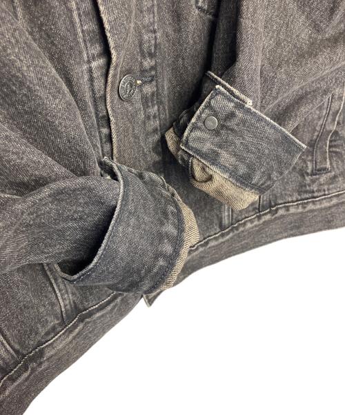 LEVI'S（リーバイス）LEVI'S (リーバイス) JORDAN (ジョーダン) PC9-005FC-0000　Type III Trucker Jacket　デニムジャケット ブラック サイズ:Lの古着・服飾アイテム