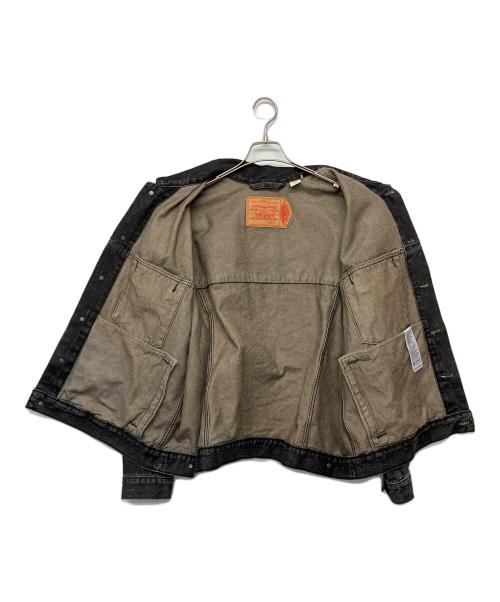 LEVI'S（リーバイス）LEVI'S (リーバイス) JORDAN (ジョーダン) PC9-005FC-0000　Type III Trucker Jacket　デニムジャケット ブラック サイズ:Lの古着・服飾アイテム