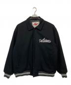 AVIREXアヴィレックス）の古着「ウールジャケット varsity アメカジ」｜ブラック