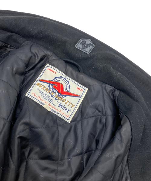 AVIREX（アヴィレックス）AVIREX (アヴィレックス) ウールジャケット varsity アメカジ ブラック サイズ:XLの古着・服飾アイテム