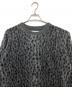 THE GUILTY PARTIES (ザ ギルティーパーティーズ) レオパードモヘアニット グレー サイズ:M：22000円